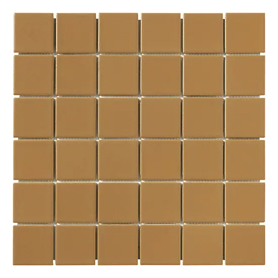 Carrelage 5x5 sur trame Caramello