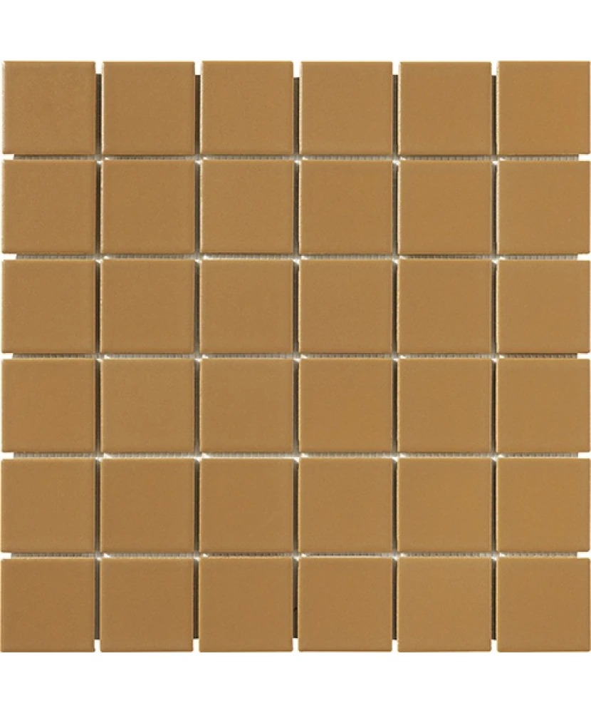 Carrelage 5x5 sur trame Caramello