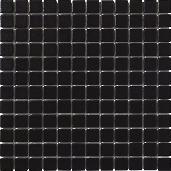Carrelage 2,5x2,5 sur trame Nero