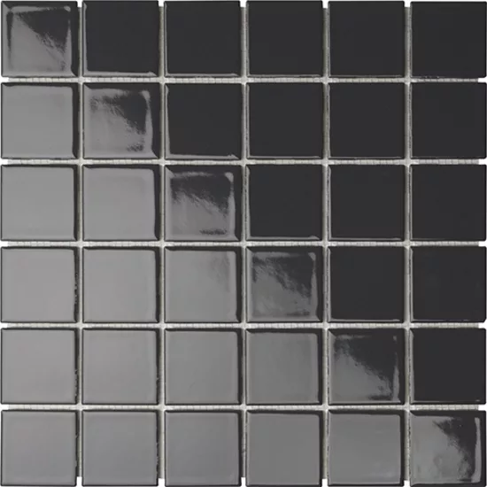 Carrelage 5x5 sur trame Arsenico