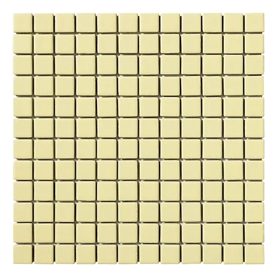 Carrelage 2,5x2,5 sur trame Banana