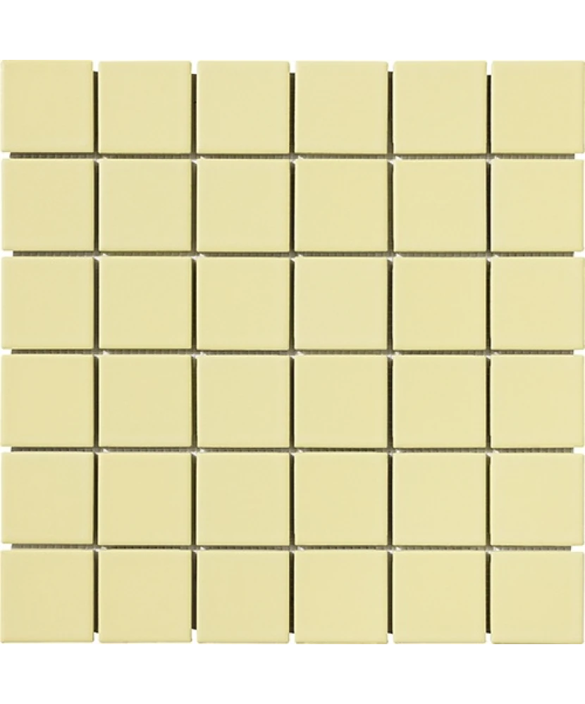 Carrelage 5x5 sur trame Banana