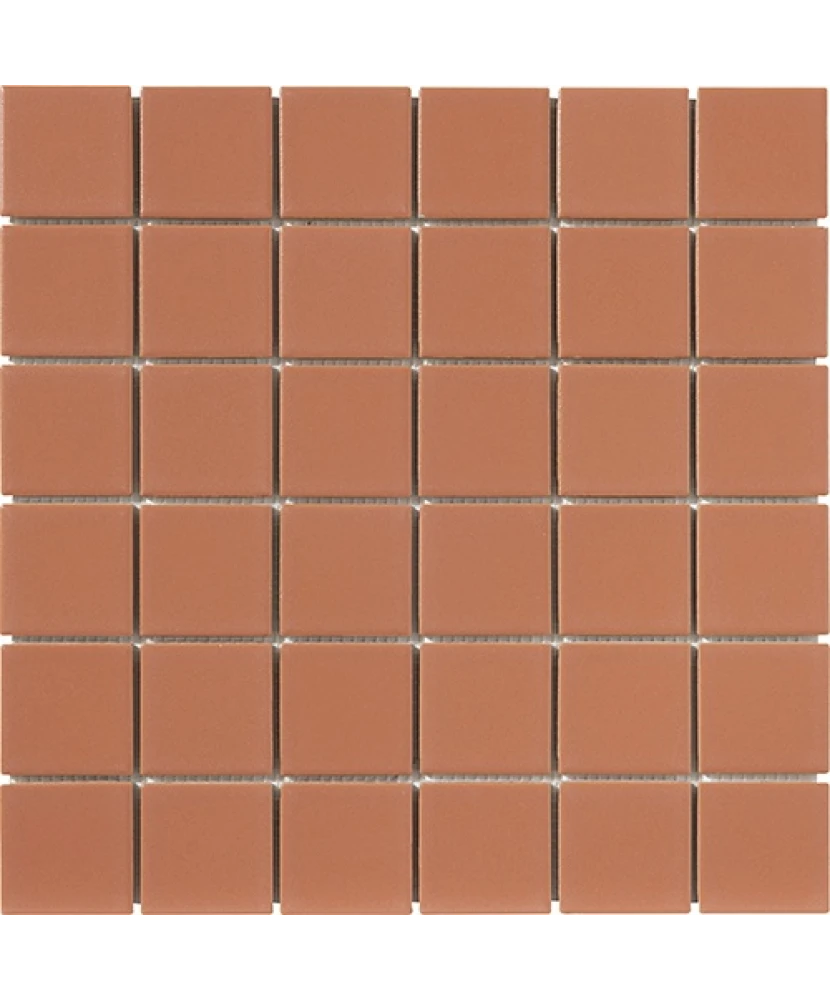 Carrelage 5x5 sur trame Paprika