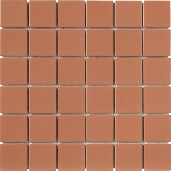 Carrelage 5x5 sur trame Paprika