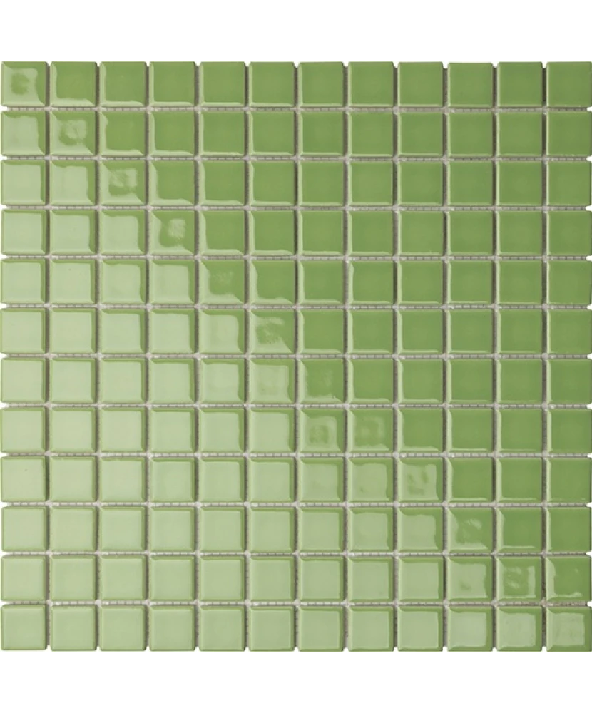 Carrelage 2,5x2,5 sur trame Lime