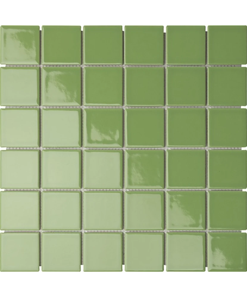 Carrelage 5x5 sur trame Lime