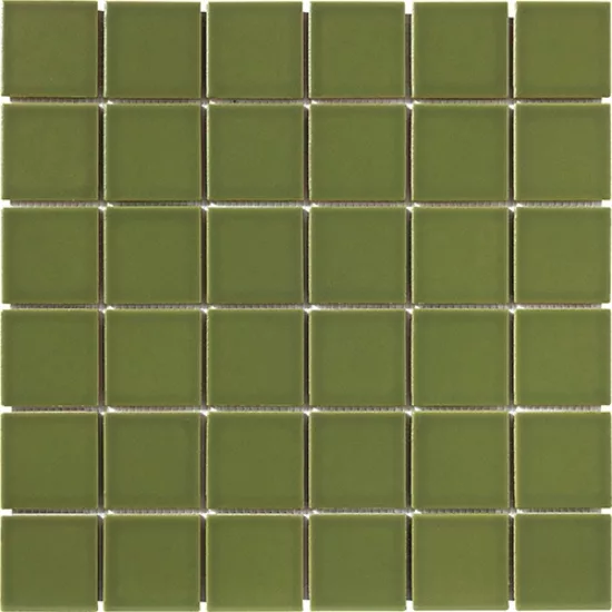 Carrelage 5x5 sur trame Avocado