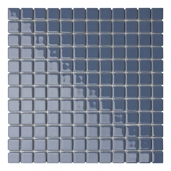 Carrelage 2,5x2,5 sur trame Navy