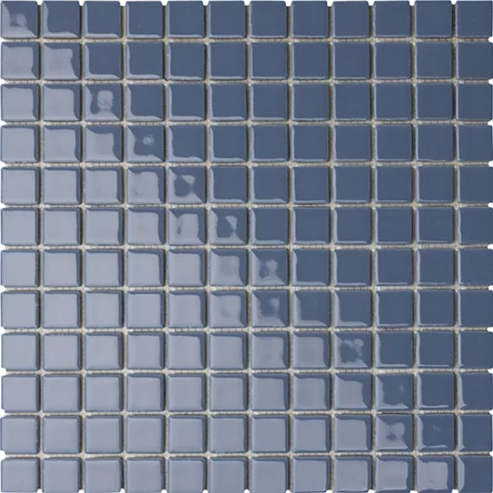 Carrelage 2,5x2,5 sur trame Navy