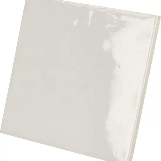 Carrelage Country Blanco 13,2x13,2 cm - vue latérale du carreau