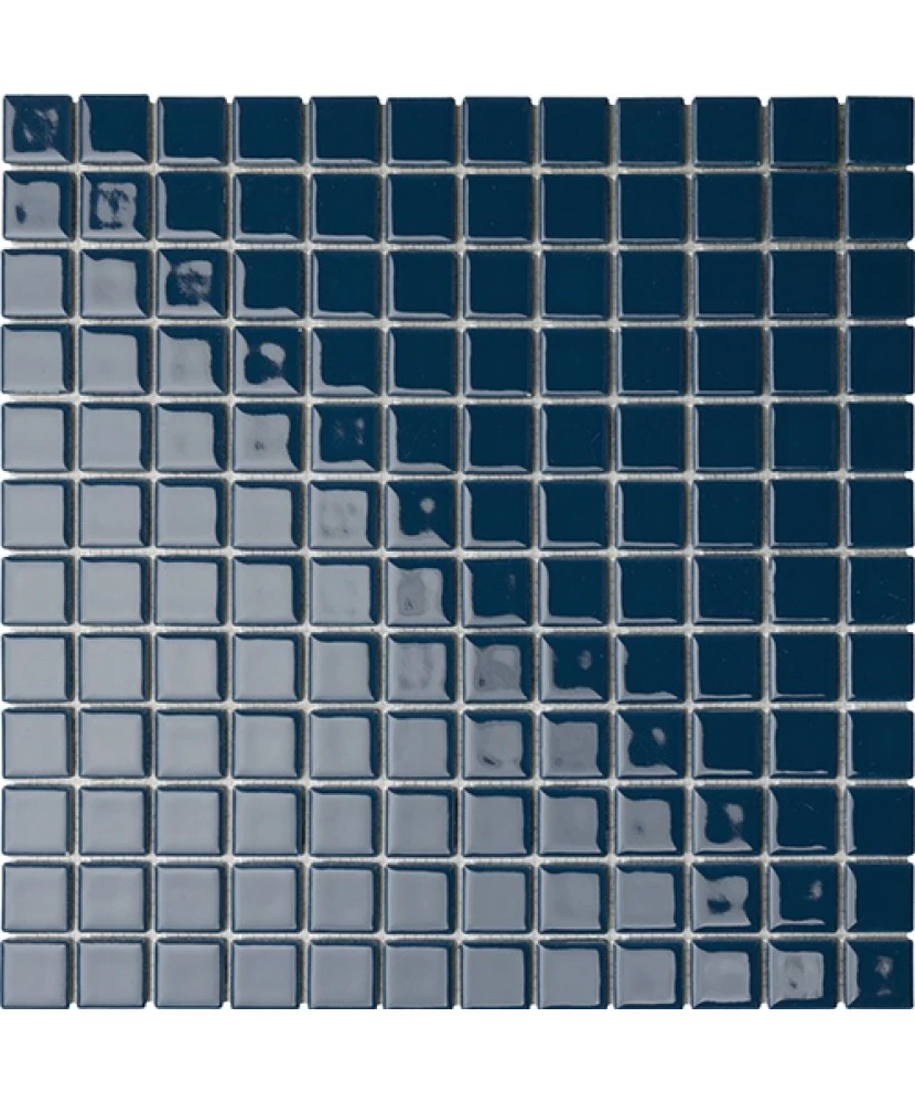 Carrelage 2,5x2,5 sur trame Petrolio
