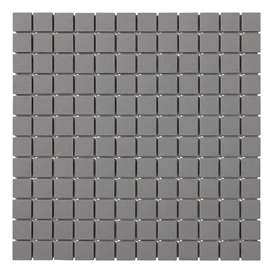 Carrelage 2,5x2,5 sur trame Nickel