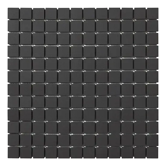 Carrelage 2,5x2,5 sur trame Carbonio