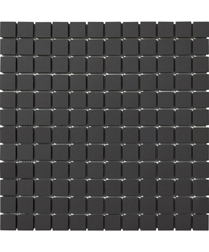 Carrelage 2,5x2,5 sur trame Carbonio