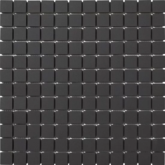 Carrelage 2,5x2,5 sur trame Carbonio