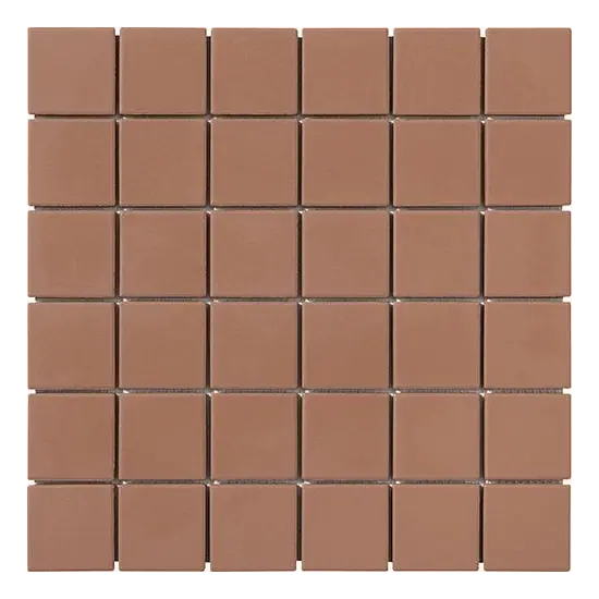 Carrelage 5x5 sur trame Ruggine