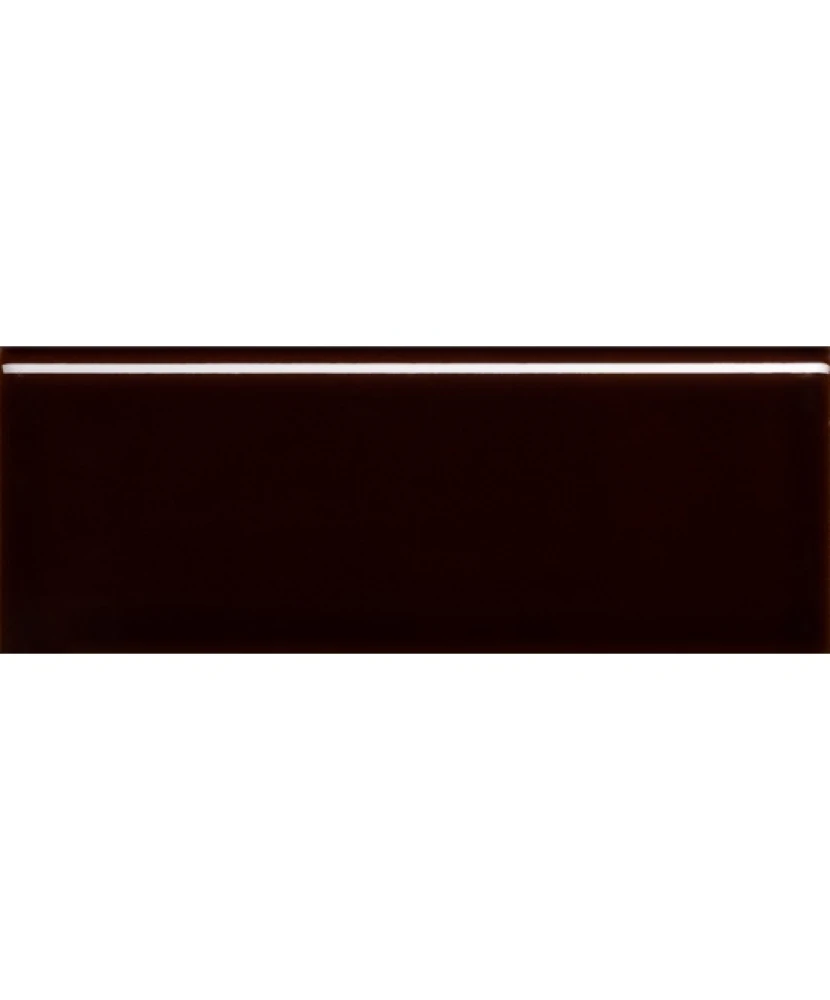 Plinthe 7,5x20 Brune Brillante - vue complémentaire 2