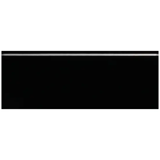 Plinthe 7,5x20 Noire Brillante - détail de la plinthe