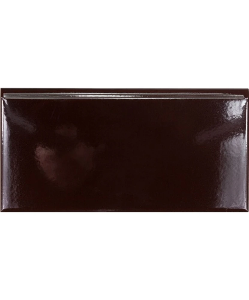 Plinthe 10x20 Brune Brillante - détail de la plinthe