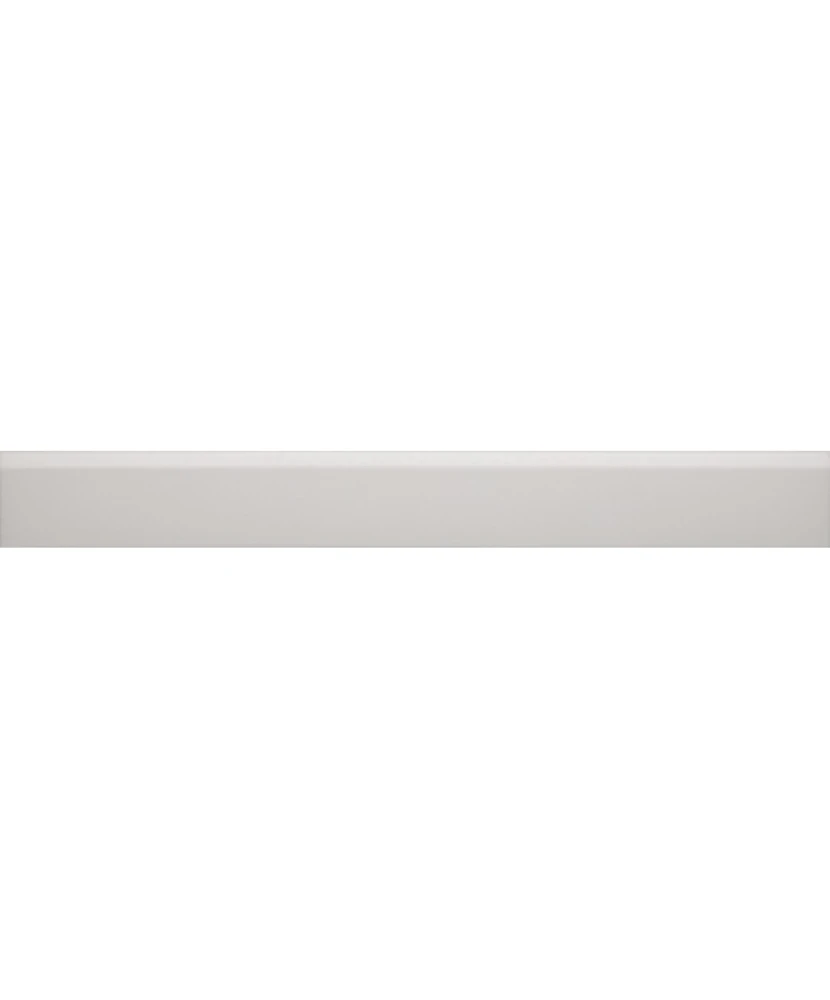 Plinthe 7x60 Blanche Mat Satinée - détail de la plinthe