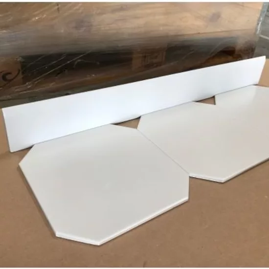 Plinthe 7x60 Blanche Mat Satinée - vue complémentaire 2