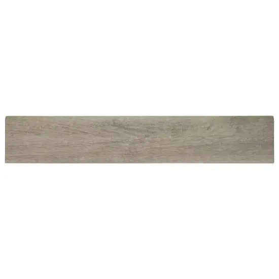 Plinthe 8x45 Bois Cérusé Gris - détail de la plinthe