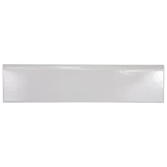 Plinthe 8x33,3 Blanc Brillant - détail de la plinthe