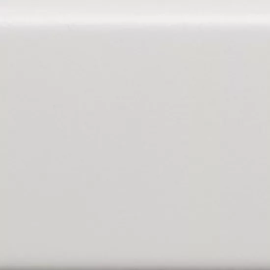 Plinthe 7,5x20 Bianco Mat - détail de la plinthe