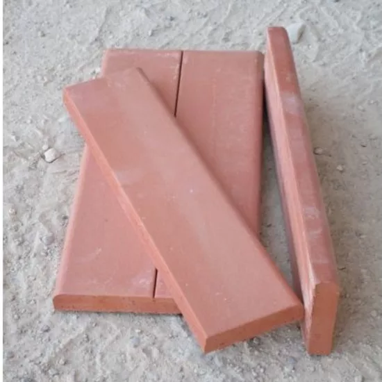 Plinthe 7x30 Terre Cuite Rojo - détail de la plinthe