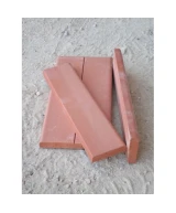 Plinthe 7x30 Terre Cuite Rojo - détail de la plinthe