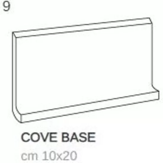 Plinthe Cove Base 10x20 Cm - détail de la plinthe