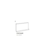 Plinthe Cove Base 10x20 Cm - détail de la plinthe