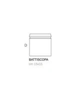 Plinthe battiscopa 15x15 - détail de la plinthe