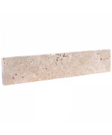 Plinthe 8x40,6 Travertin 2E Choix - détail de la plinthe