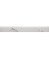 Plinthe 7x60 Aspect Marbre Gris Brillant - détail de la plinthe