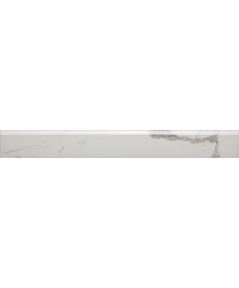 Plinthe 7x60 Aspect Marbre Gris Brillant - vue complémentaire 3