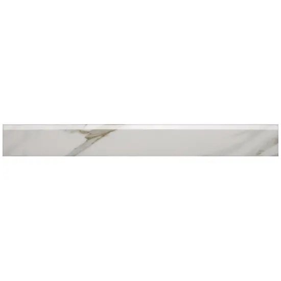 Plinthe 7x60 Aspect Marbre Beige Mat - détail de la plinthe