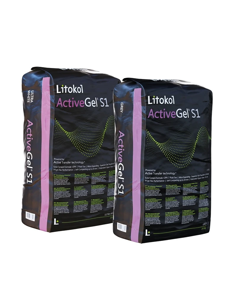 ActiveGel® S1 - Blanc ultra - 20 kg Litokol - vue complémentaire 2