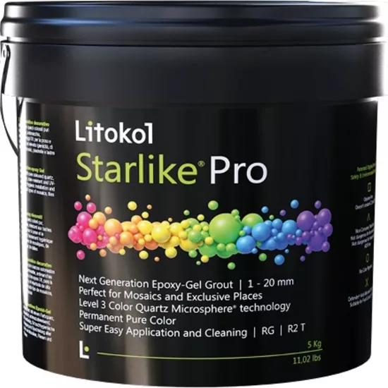 Starlike® Pro - 02 Sabbia Bianca - 2.5 kg Litokol - vue complémentaire 2