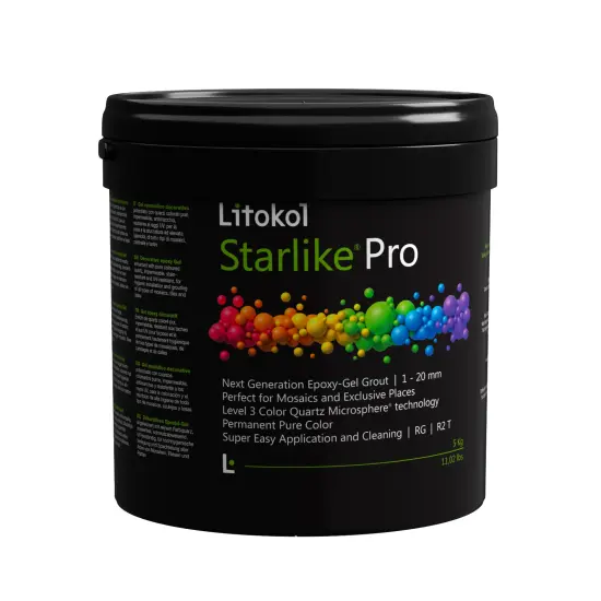 Starlike® Pro - 10 Ardesia - 2.5 kg Litokol