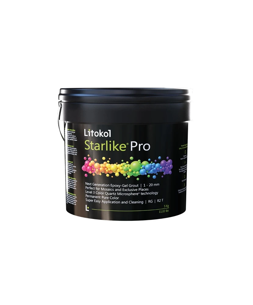 Starlike® Pro - 16 Calce Grigia - 2.5 kg Litokol - vue complémentaire 2