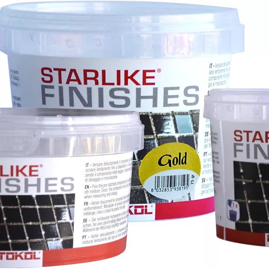 Starlike® EVO Finishes - pour Starlike Crystal 2,5 kg - 100 g par pièce Litokol - finition BRZ