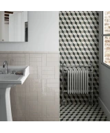 Carrelage Country Gris Claro 6,5x20 cm - vue d’ambiance