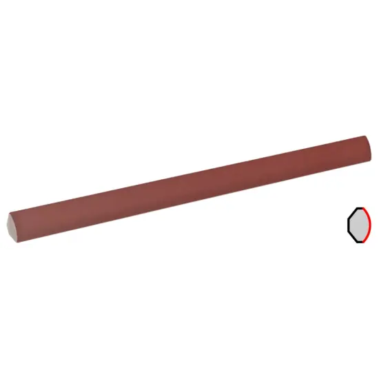 Pièce spéciale Jolly Lumina Roan Rouge Mat 1,2x20 cm