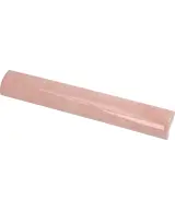 Pièce spéciale Pencil Bullnose Artisan Rose Mallow 3x20 cm