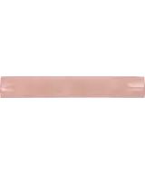 Pièce spéciale Pencil Bullnose Artisan Rose Mallow 3x20 cm - vue complémentaire 2