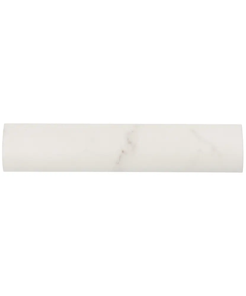 Pièce spéciale Pencil Bullnose Carrara Mat 3x15 cm - vue complémentaire 2