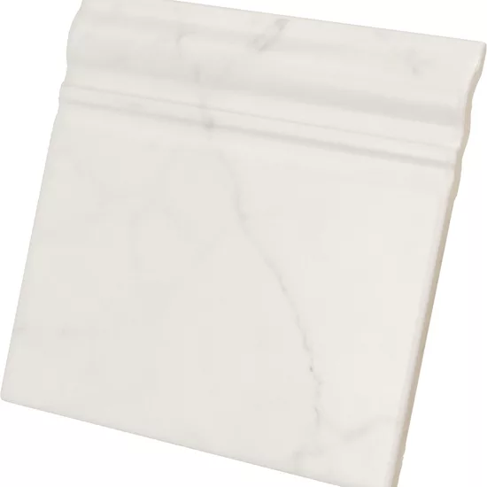 Pièce spéciale Skirting Carrara Mat 15x15 cm - vue complémentaire 1