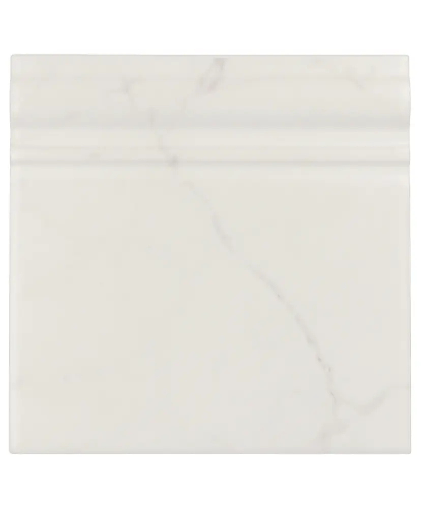 Pièce spéciale Skirting Carrara Mat 15x15 cm - vue complémentaire 2