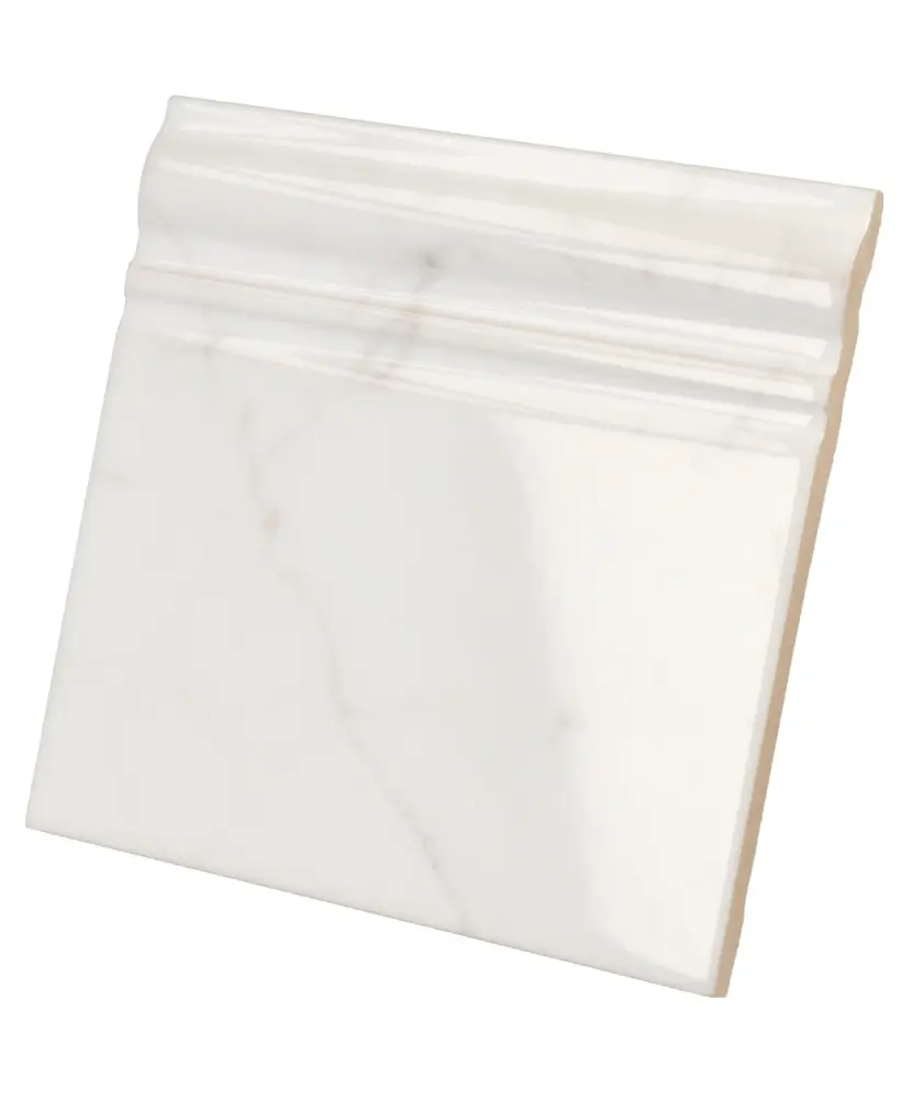 Pièce spéciale Skirting Carrara 15x15 cm - vue complémentaire 1